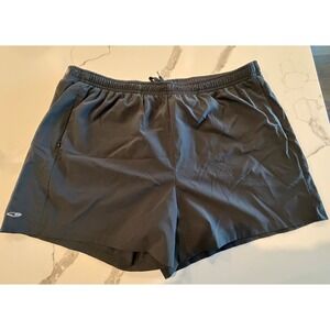 C9 by Champion Mens Black Athletic Running Shorts XL Elastic Waist Training